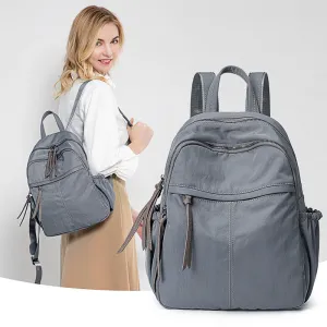 Women's Easy To Match Fashion Oxford Cloth Simple Korean Style Backpacks