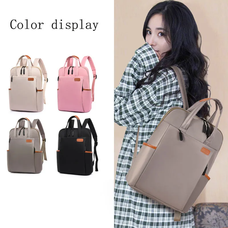 Women's Fashion Oxford Cloth Large Leisure Capacity Backpacks