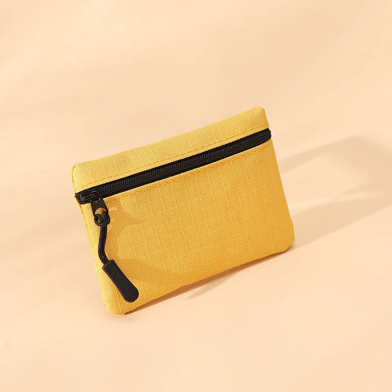 Women's Fashion Oxford Cloth Waterproof Zipper Coin Purses