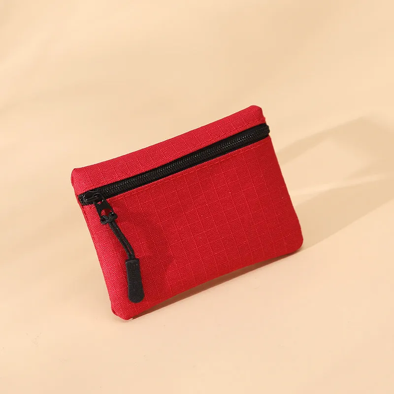 Women's Fashion Oxford Cloth Waterproof Zipper Coin Purses