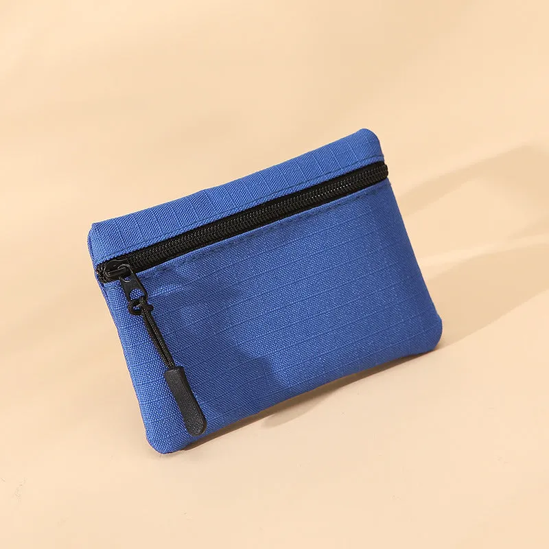 Women's Fashion Oxford Cloth Waterproof Zipper Coin Purses