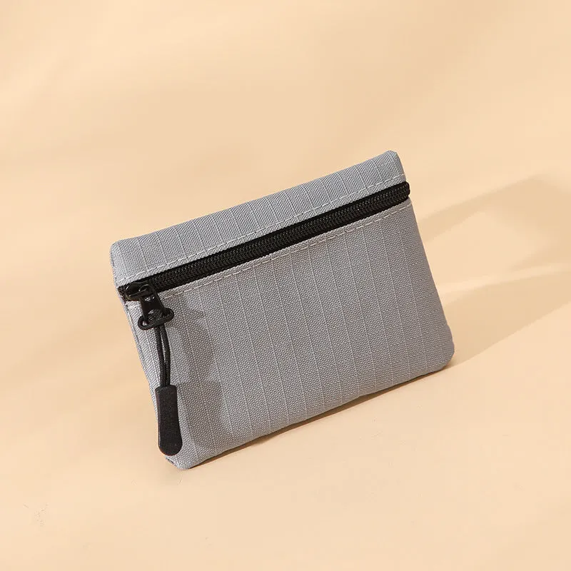 Women's Fashion Oxford Cloth Waterproof Zipper Coin Purses