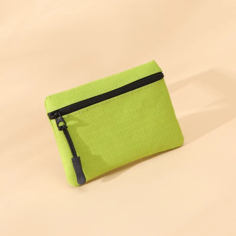 Women's Fashion Oxford Cloth Waterproof Zipper Coin Purses