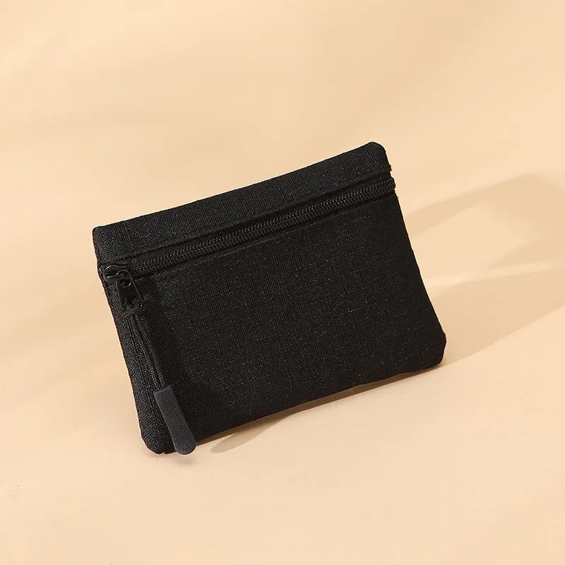 Women's Fashion Oxford Cloth Waterproof Zipper Coin Purses