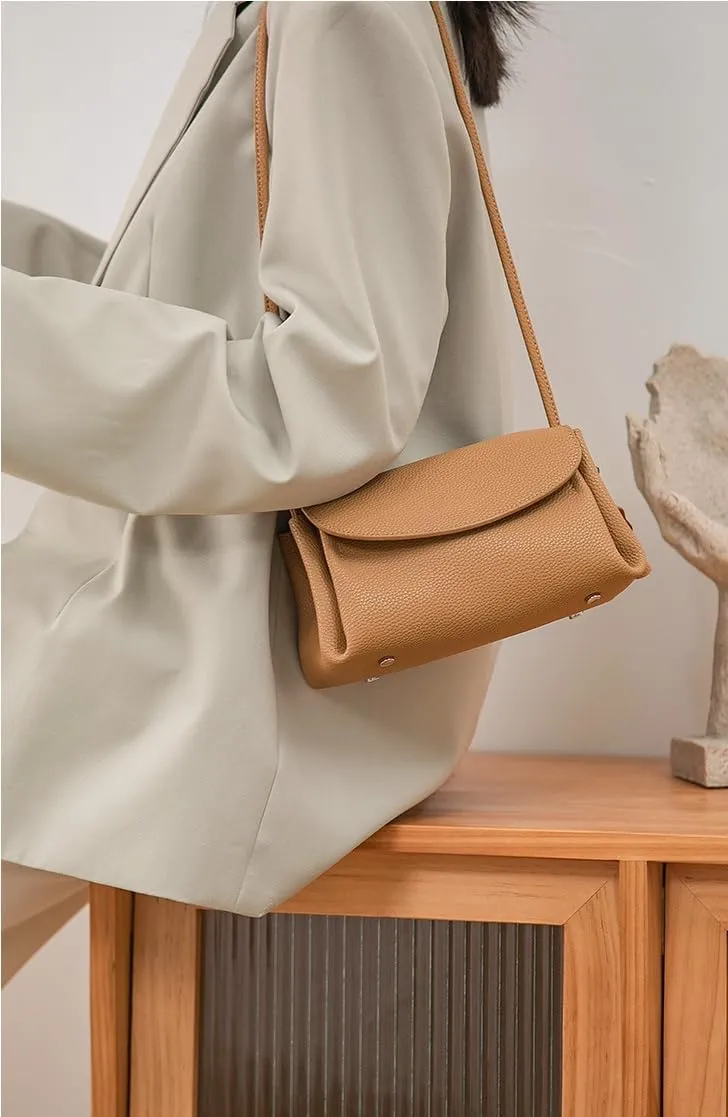 Womens Genuine Leather Crossbody Bags Shoulder Handbags for Women