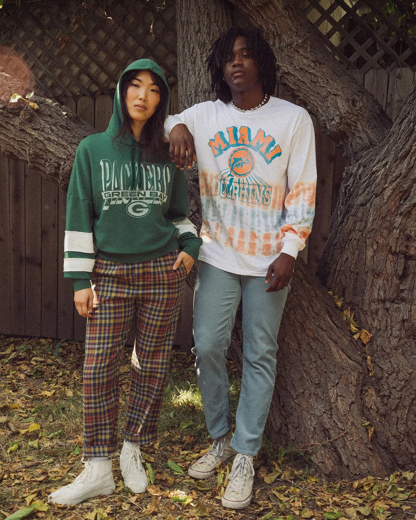 Women's Green Bay Packers Stripe Hoodie
