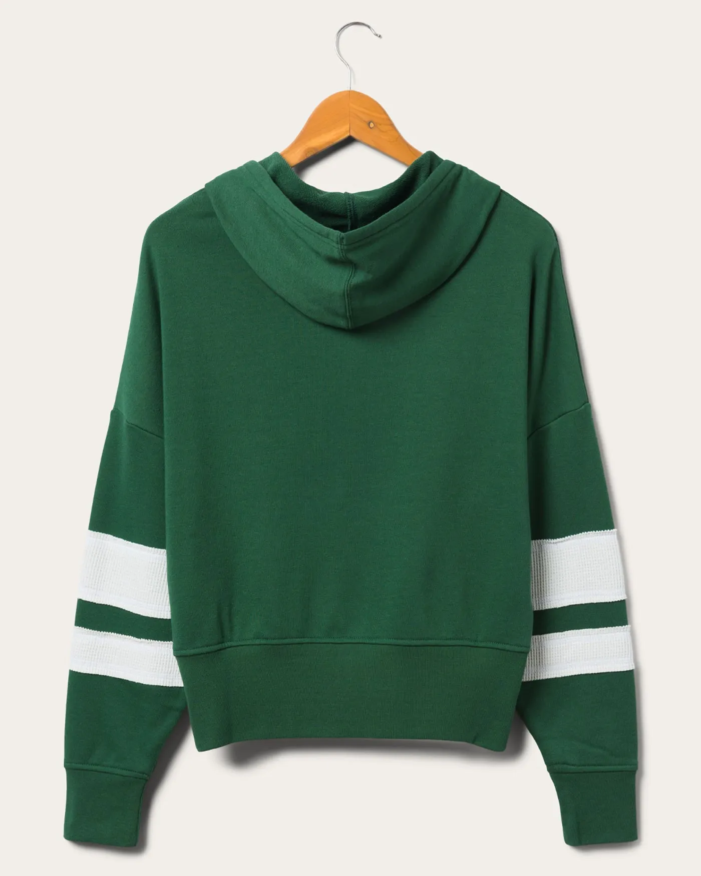 Women's Green Bay Packers Stripe Hoodie