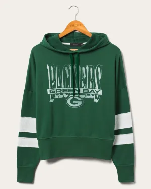 Women's Green Bay Packers Stripe Hoodie