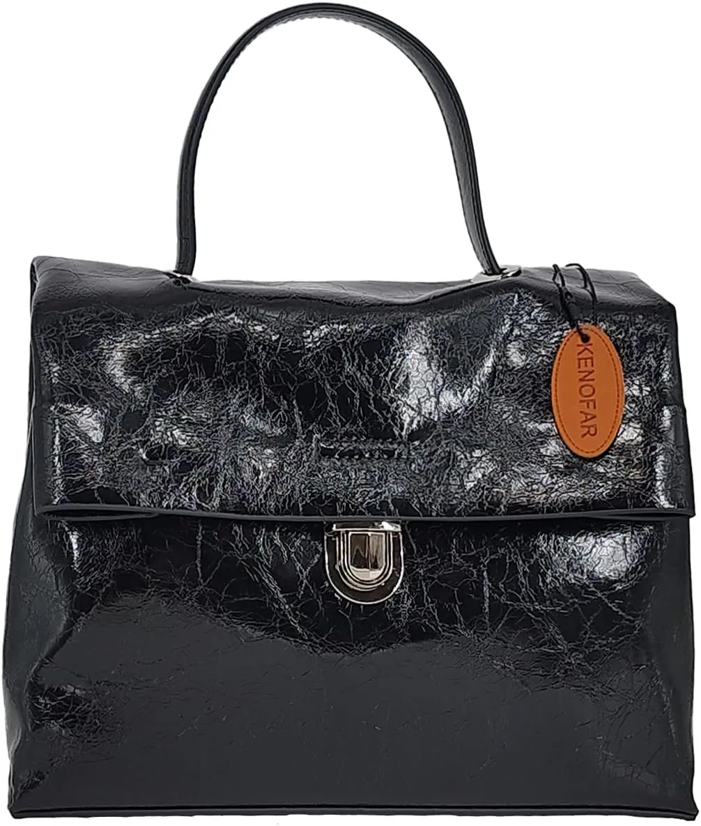 Women's Leather Tote Bags Large Capacity Genuine Leather Handbag Bag Medium