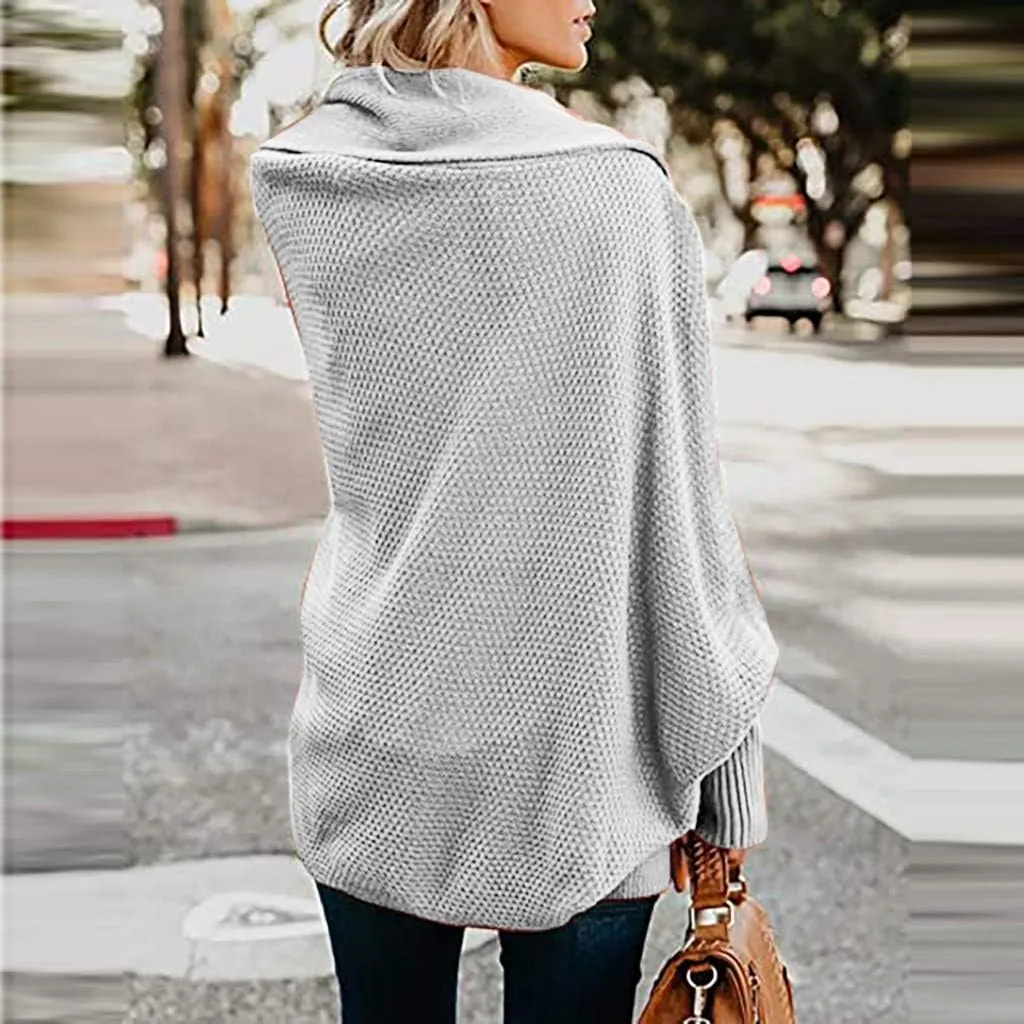 Women's Long Sleeve Cardigan Long Sweater Knit Cardigan Women Sleeve Women's Cardigan Cozy Outerwear 2024 Fall Coat