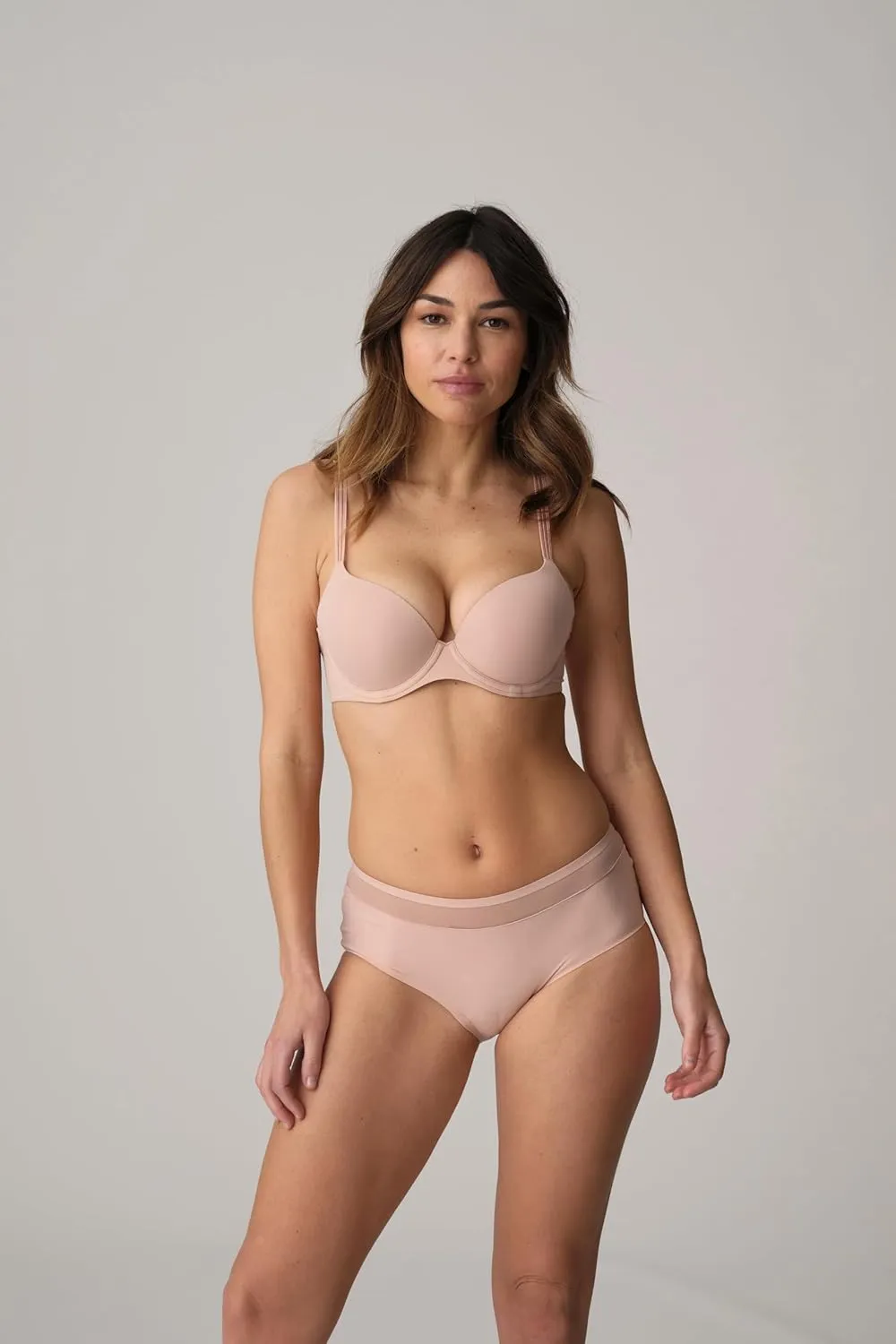 Women's Louie Push Up Padded Plunge Underwire Bra (0122097)