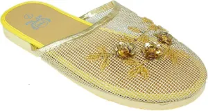 Women's Mesh Slippers With Sequin Available in 15 Colors