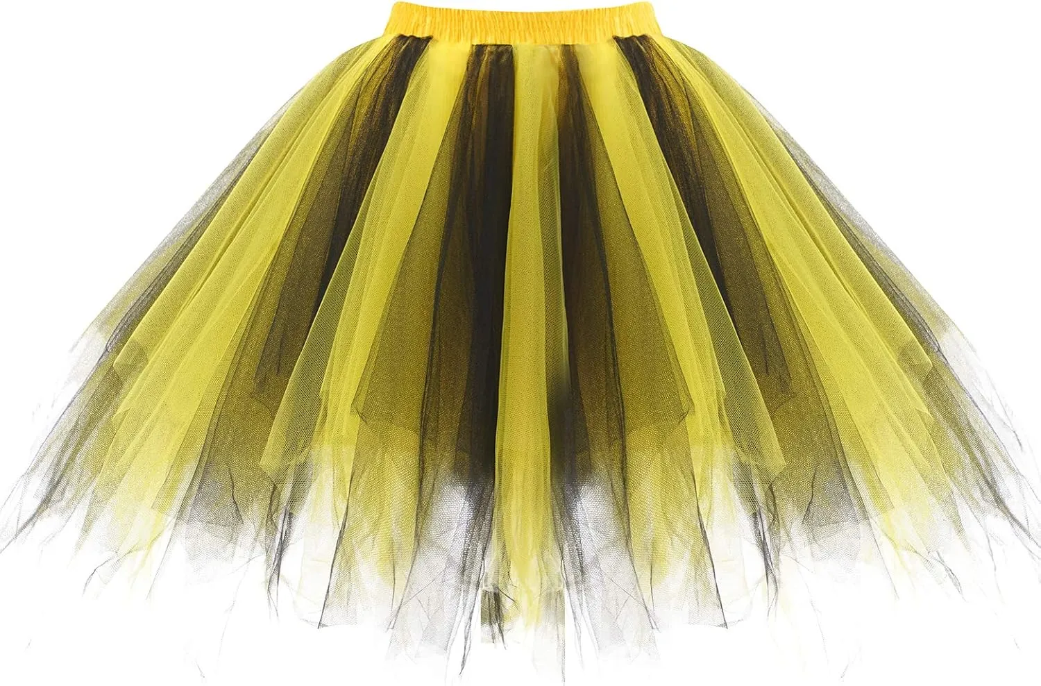 Women's Mini Tulle Skirt 1950s Vintage Adult Ballet Tutu Skater Skirt for Cosplay Party