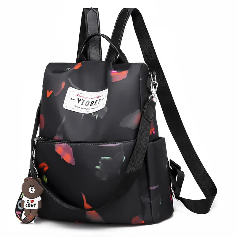 Women's Stylish Oxford Cloth Large Capacity Backpacks