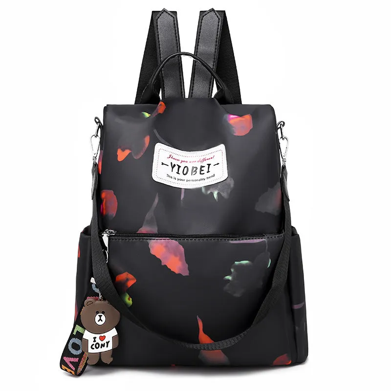 Women's Stylish Oxford Cloth Large Capacity Backpacks