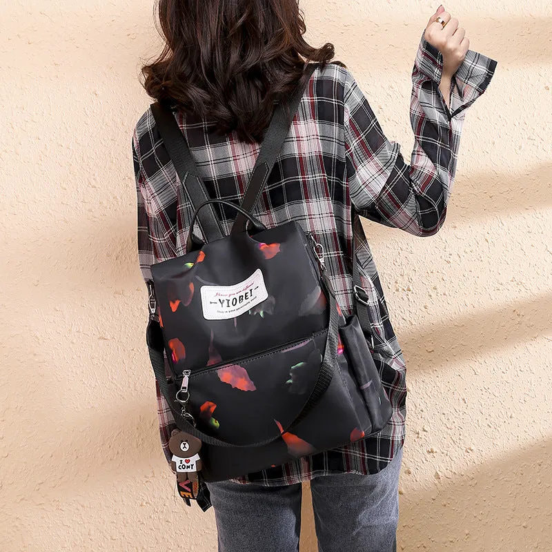 Women's Stylish Oxford Cloth Large Capacity Backpacks