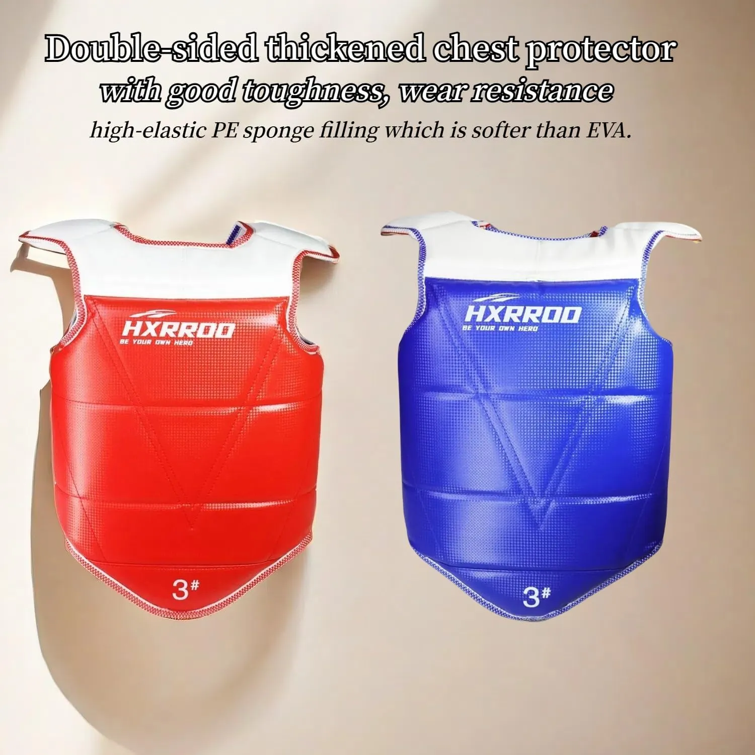 WT Taekwondo Martial Arts TKD Body Protector Reversible Chest Guard Protector hogu