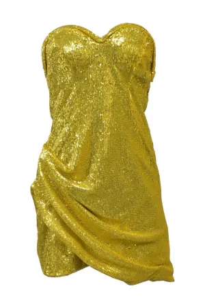 [WW43742] Area | Strapless dress