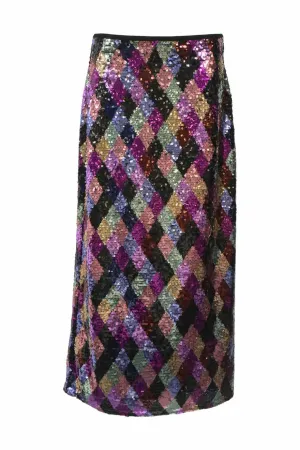 [WW44504] Rixo | Midi Skirt