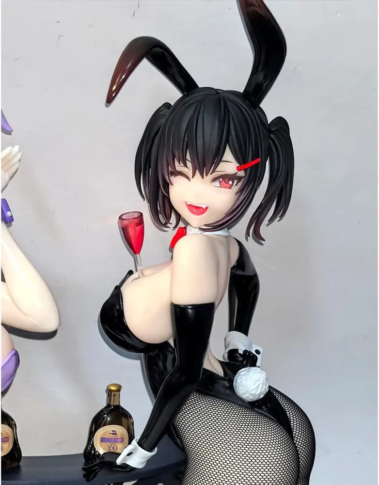 Xiya Figures Rin Original Painting Figure Bunny Girl Anime Action Figurine Home Desk Decoration 28CM/11.02IN
