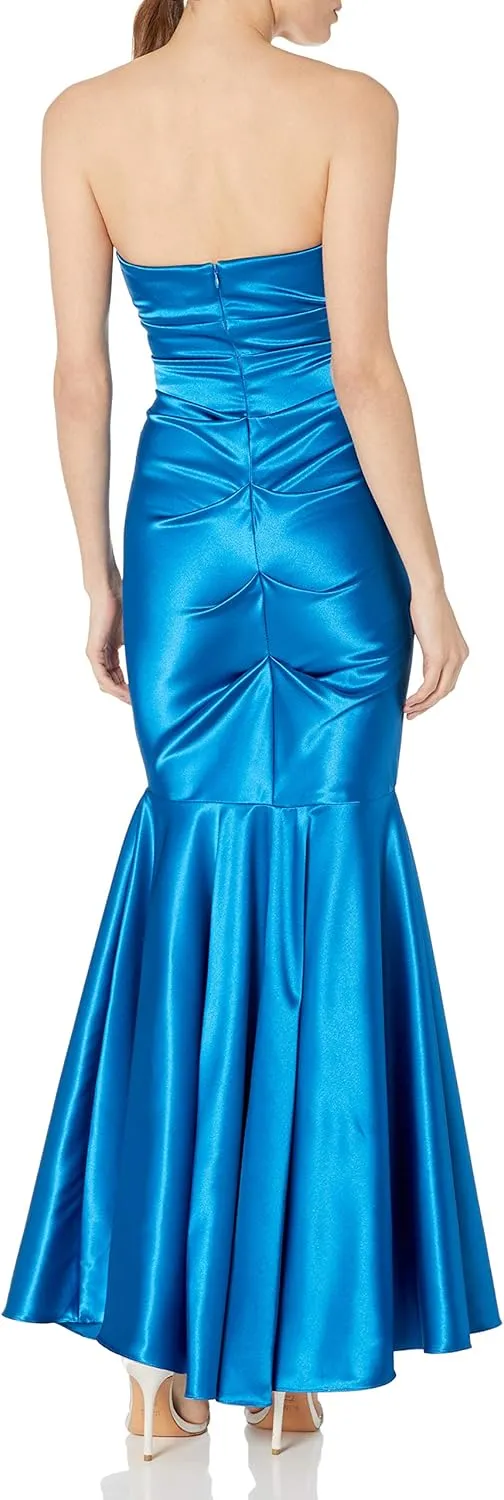 Xscape Women's Sweetheart Strapless Gown with Embellishment