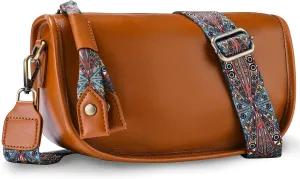 Yonami Genuine Leather Crossbody Bags for Women - Crossbody Bags for Women Trendy - leather Small Purses for Women