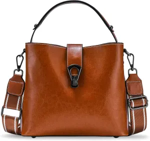 Yonami Genuine Leather Purses - Women's Designer Crossbody Bags – Small Purses for Women, Women's Shoulder Handbags