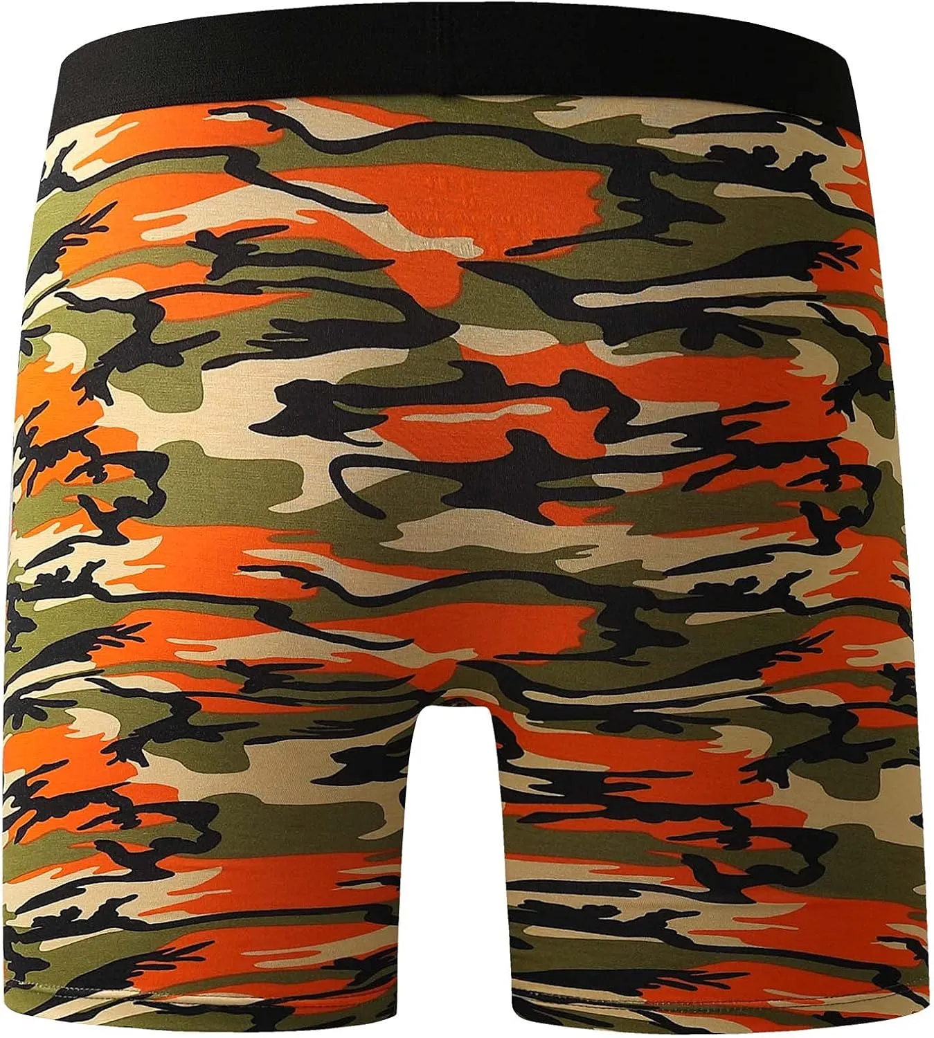 youlehe Men's Underwear Soft Bamboo Viscose Boxer Briefs Stretch Trunks Pack